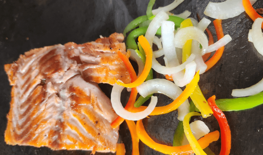 HIBACHI SALMON